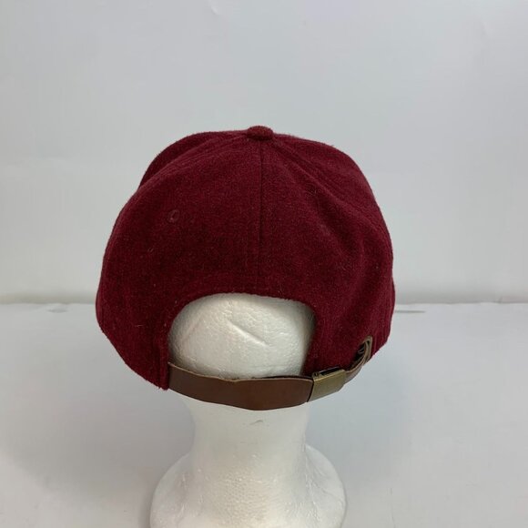 Portland Gear Mens “P” Oregon Map Wool Blend Leather Strapback Hat Cap‎ - Picture 3 of 7